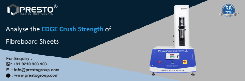 Analyse the Edge Crush Strength of Fibreboard Sheets